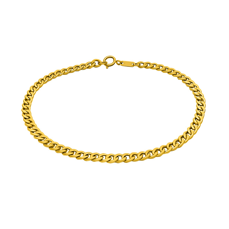 پابند طلا 18 عیار زنانه اقلیمه مدل FT124