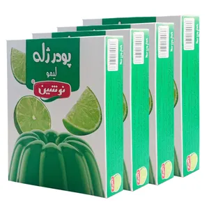 پودر ژله لیمو نوشین - 100 گرم مجموعه 4 عددی