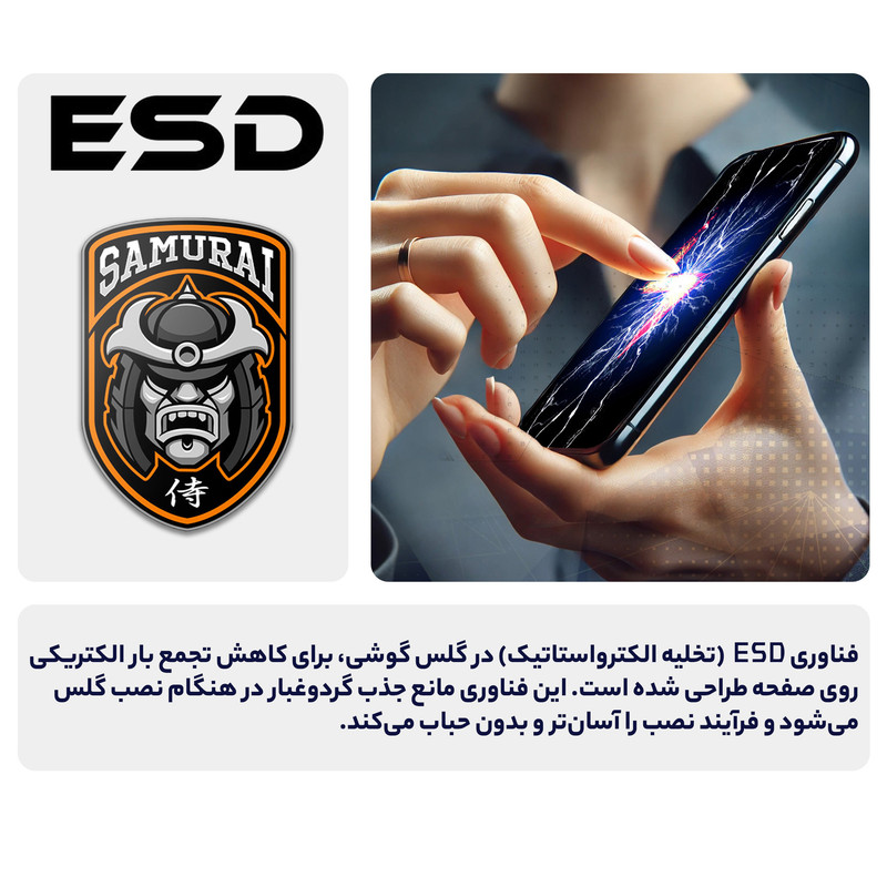 محافظ صفحه نمایش سامورایی مدل ovglass مناسب برای گوشی موبایل آنر 600 Lite
