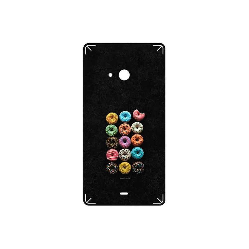 برچسب پوششی ماهوت مدل Doughnut مناسب برای گوشی موبایل مایکروسافت Lumia 540