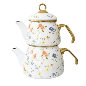 ست کتری و قوری اجار مدل qualita گنجایش کتری 2.1 لیتر گنجایش قوری 1.1 لیتر