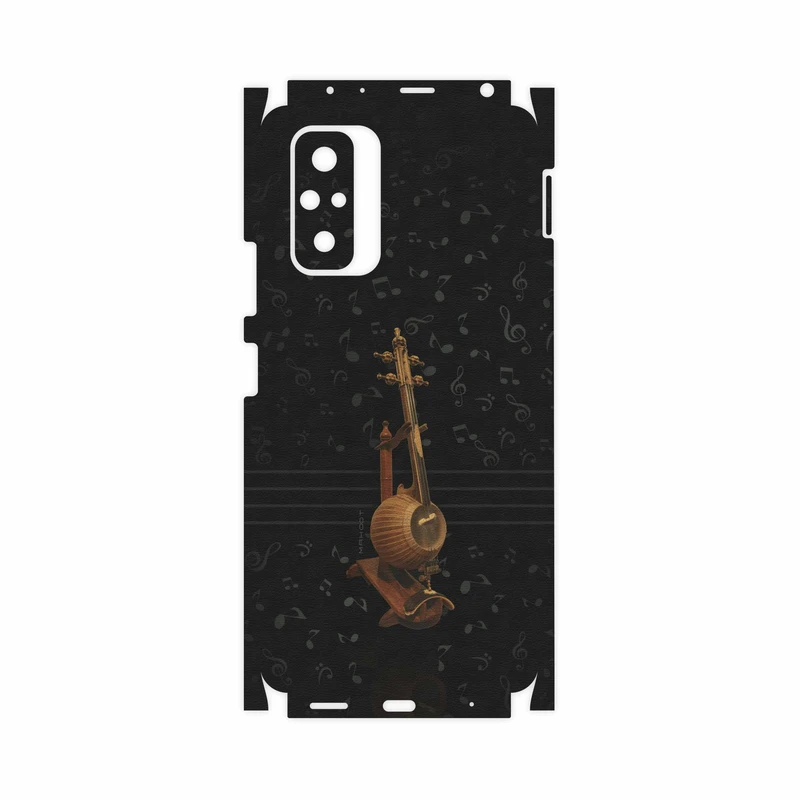 برچسب پوششی ماهوت مدل Persian-Fiddle-Instrument-FullSkin مناسب برای گوشی موبایل شیائومی Redmi Note 10 Pro