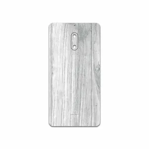 MAHOOT White Wood Cover Sticker for Nokia 6