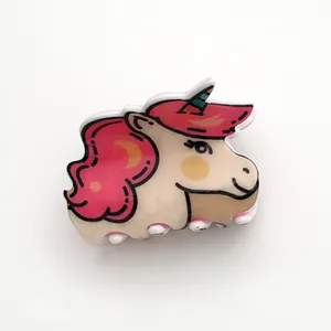 کلیپس مو دخترانه مدل یونیکورن کد KLP872