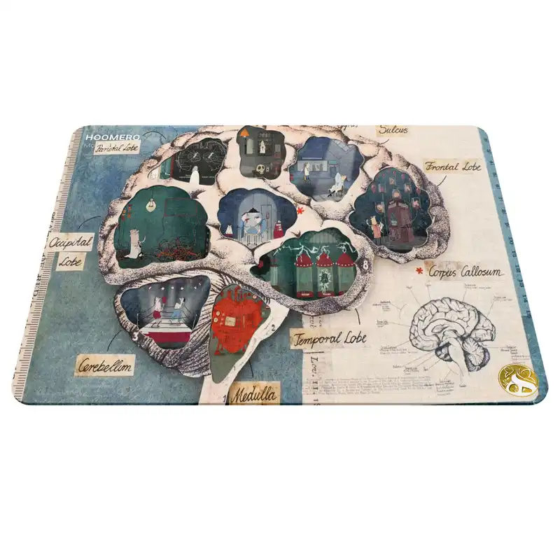 ماوس پد هومرو مدل A5602 طرح پزشکی آناتومی