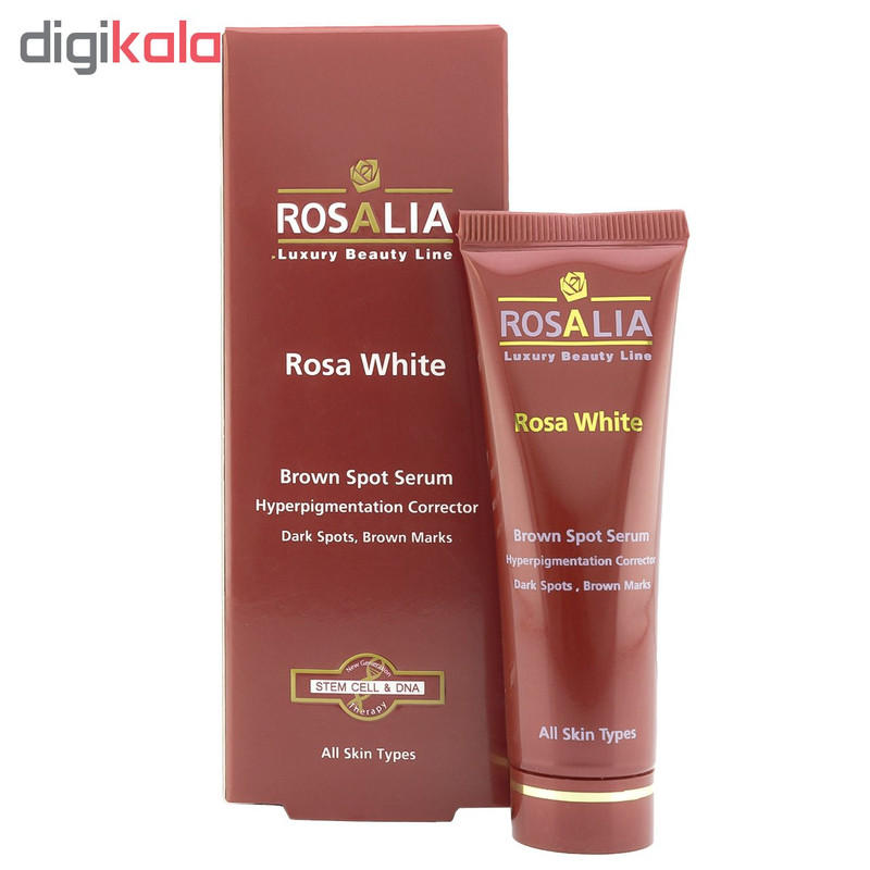 سرم پوست رزالیا مدل Rosa White حجم 30 میلی لیتر