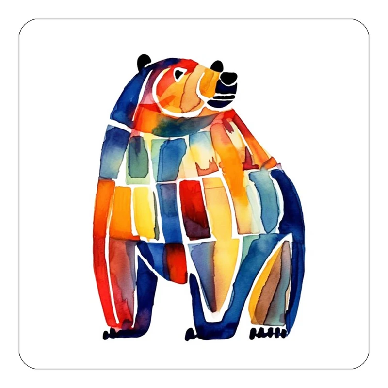 مگنت کاکتی طرح حیوانات رنگی مدل mp25997