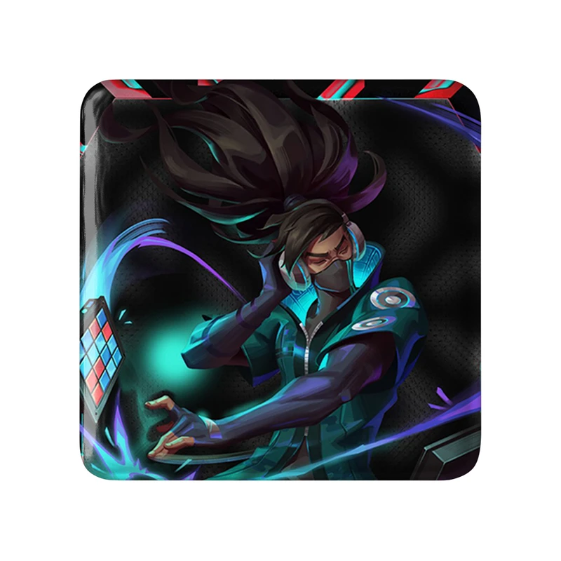 مگنت خندالو طرح بازی لیگ اف لجندز (League of Legends) مدل مربعی کد 33005
