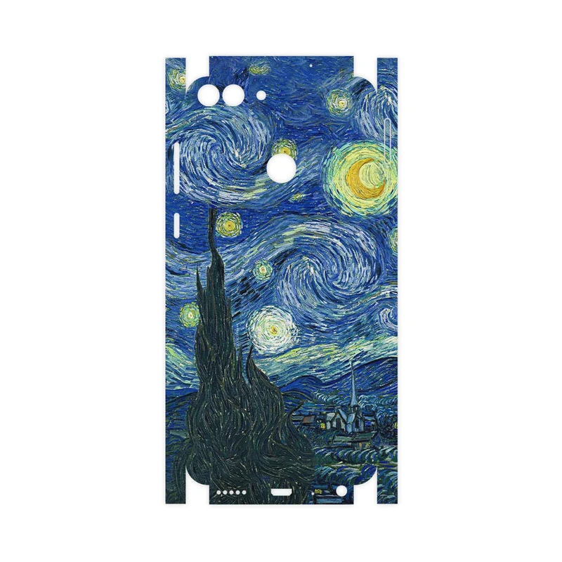 برچسب پوششی ماهوت مدل The Starry Night of van Gogh-FullSkin مناسب برای گوشی موبایل هوآوی P Smart