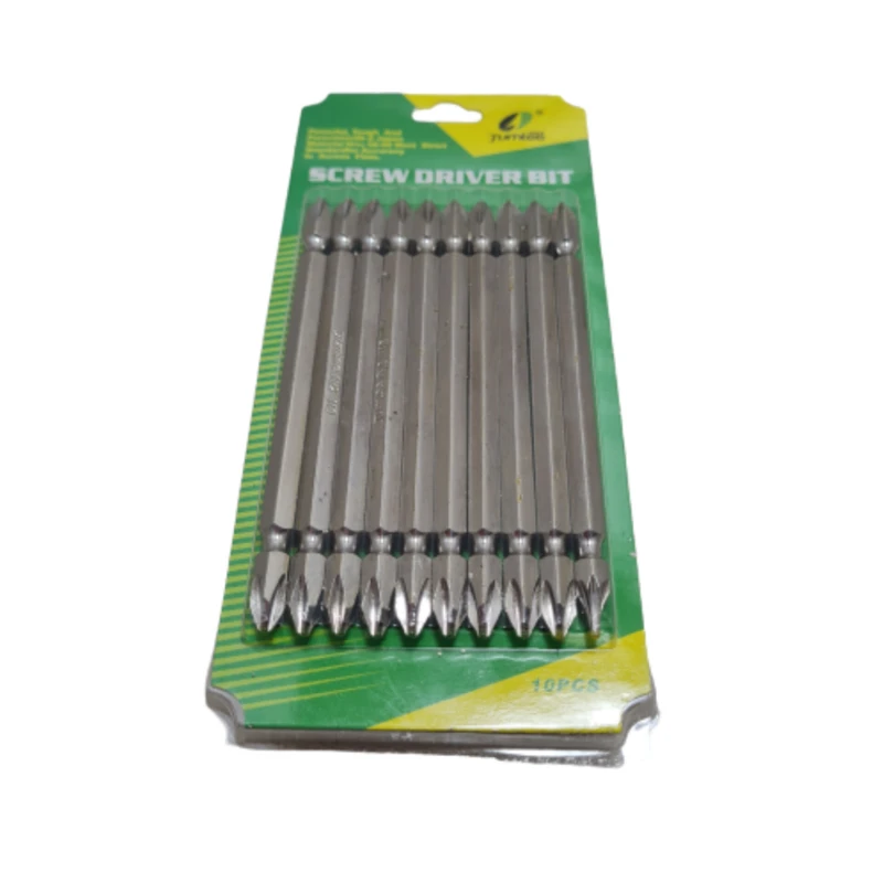 پیچ گوشتی چهارسو مدل HJ-10 بسته 10 عددی