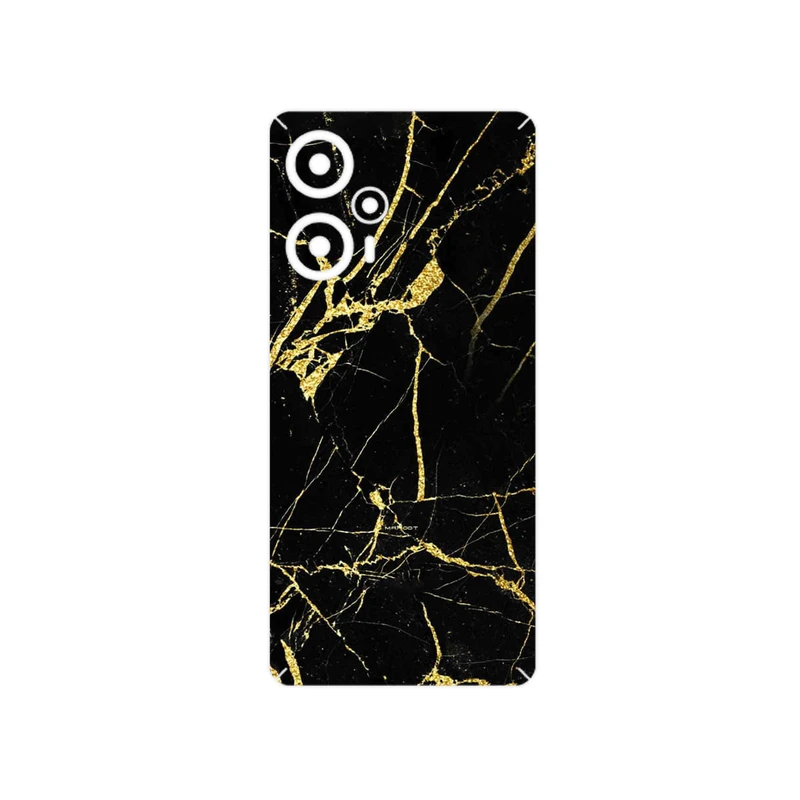برچسب پوششی ماهوت مدل Graphite_Gold_Marble مناسب برای گوشی موبایل شیائومی Poco F5