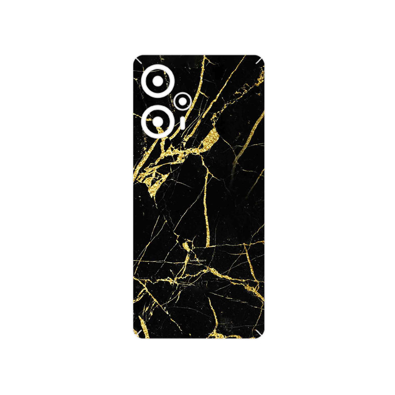 برچسب پوششی ماهوت مدل Graphite_Gold_Marble مناسب برای گوشی موبایل شیائومی Poco F5