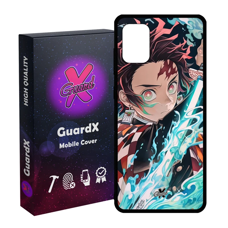 کاور گارد ایکس طرح Demon Slayer Anime مدل Glass10589 مناسب برای گوشی موبایل سامسونگ Galaxy A31