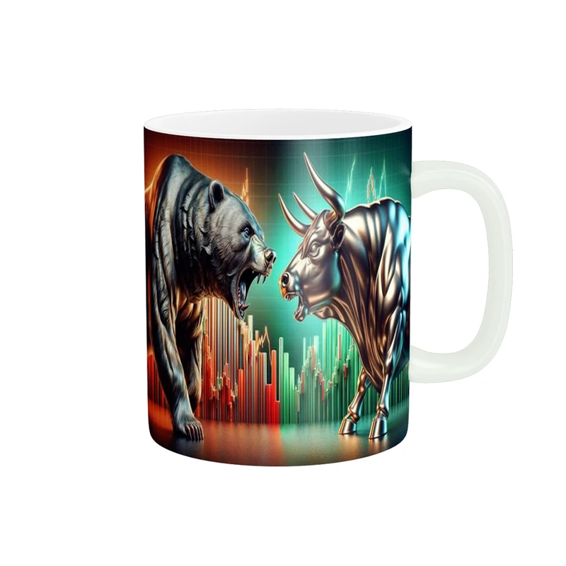 ماگ پادآفرین مدل ترید بورس بازارمالی تریدر کد p1211