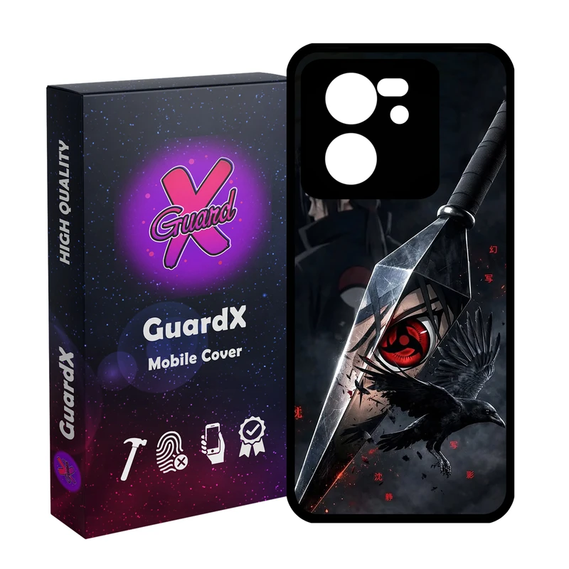 کاور گارد ایکس طرح کلاغ مدل 10903 مناسب برای گوشی موبایل شیائومی 13T/13T Pro/Redmi K60 Ultra