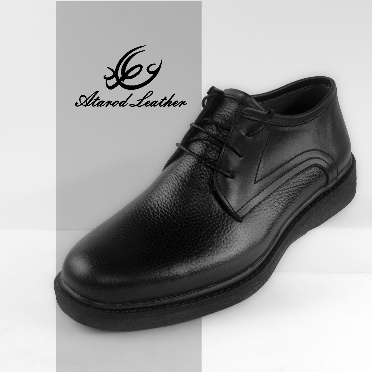 کفش روزمره مردانه چرم عطارد مدل چرم طبیعی کد SH35 -  - 4