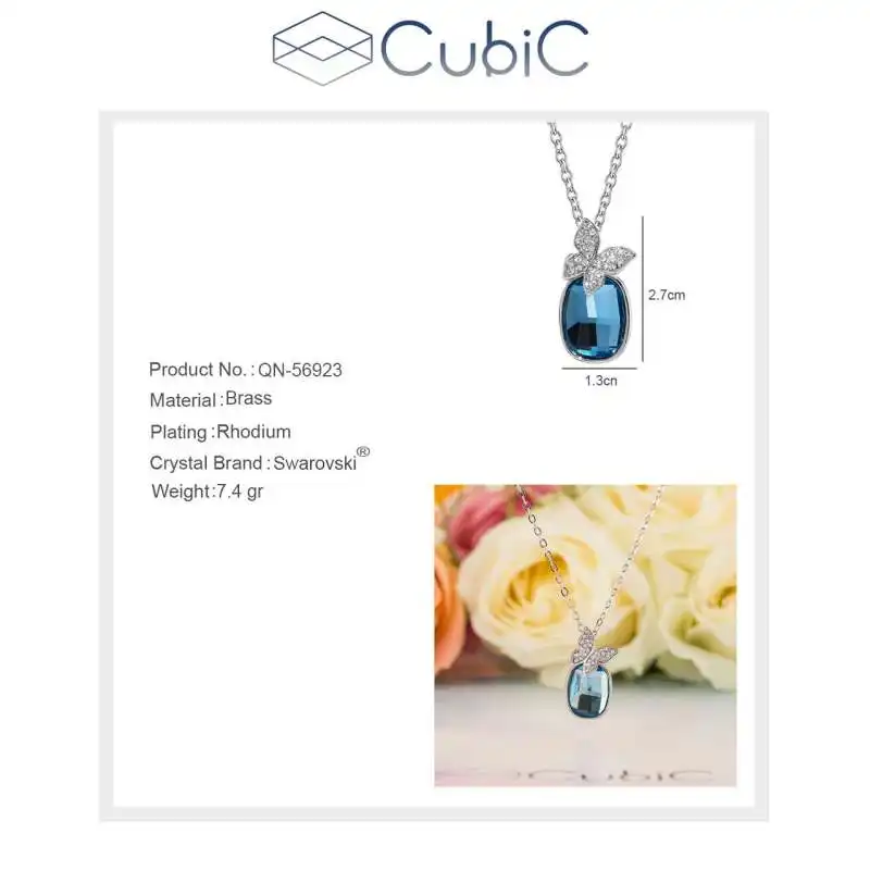 گردنبند زنانه کوبیک مدل QN-56924