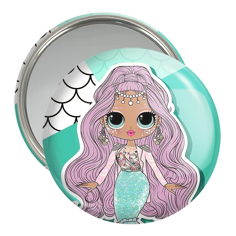 آینه جیبی خندالو مدل عروسک LOL کد 30604