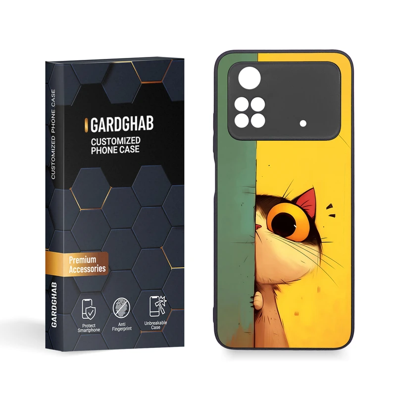 کاور گارد قاب مدل دخترانه مناسب برای گوشی موبایل شیائومی Poco M4 Pro 4G