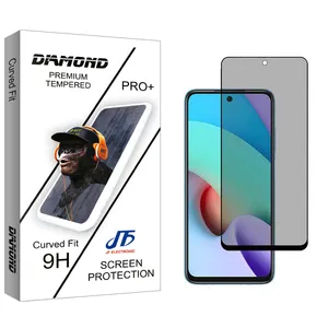 JF Diamond Privacy Screen Protector For Xiaomi Redmi 10 Prime