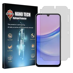 Nano tech transparent screen protector suitable for Samsung Galaxy A15 mobile phone