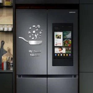 آینه پلکسی گلس مدل فروردین طرح ماهیتابه بسته 21 عددی