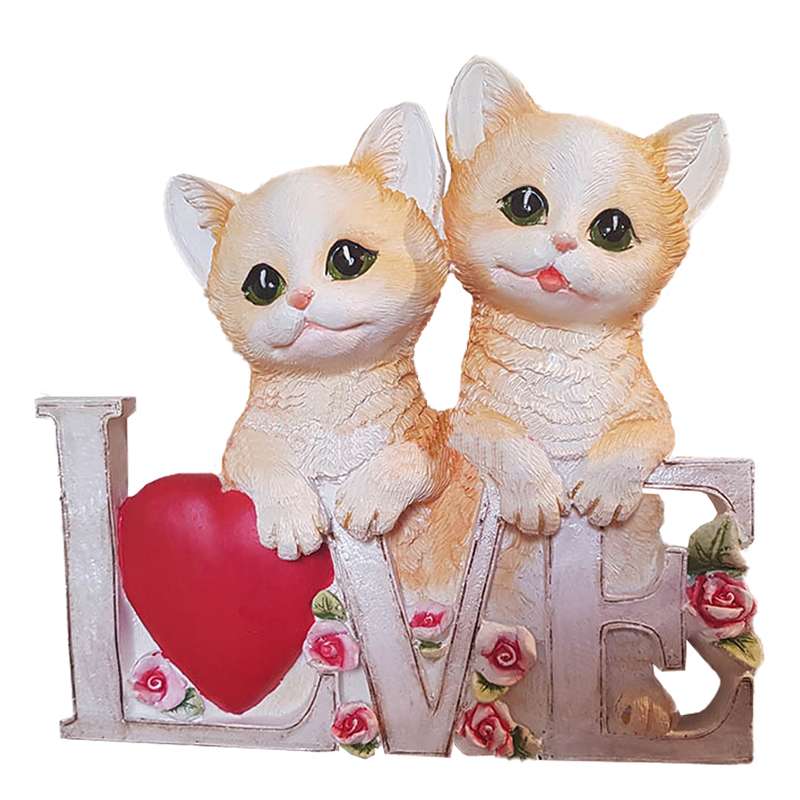 مجسمه مدل گربه های ملوس 004