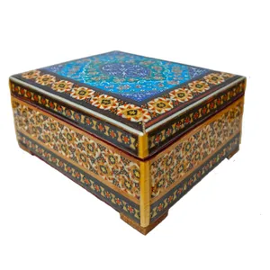 جعبه جواهرات خاتم‌کاری کد 2