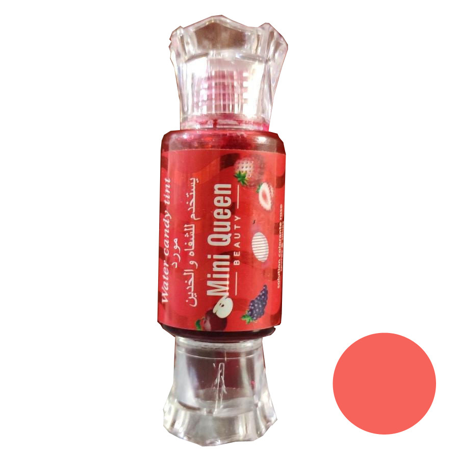 رژ لب مایع مینی کویین مدل watermelon شماره 03 رژ لب مایع مینی کویین مدل watermelon شماره 03