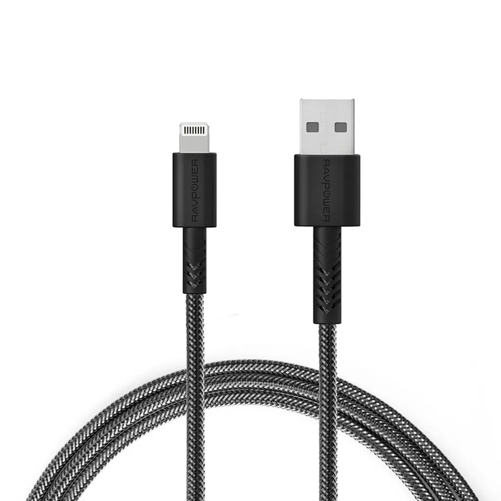 کابل تبدیل USB به لایتنینگ راو پاور مدل RP-CB012 طول 1.2 متر