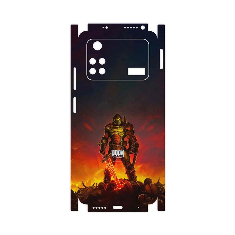 برچسب پوششی ماهوت مدل DOOM Game Series-FullSkin مناسب برای گوشی موبایل شیائومی Poco M4 Pro 4G