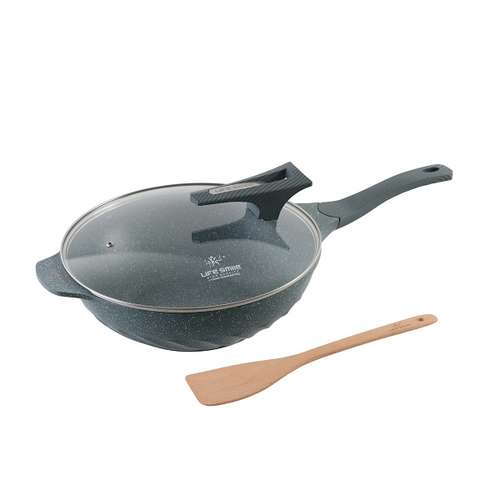 ماهی تابه لایف اسمایل مدل WOK سایز 32