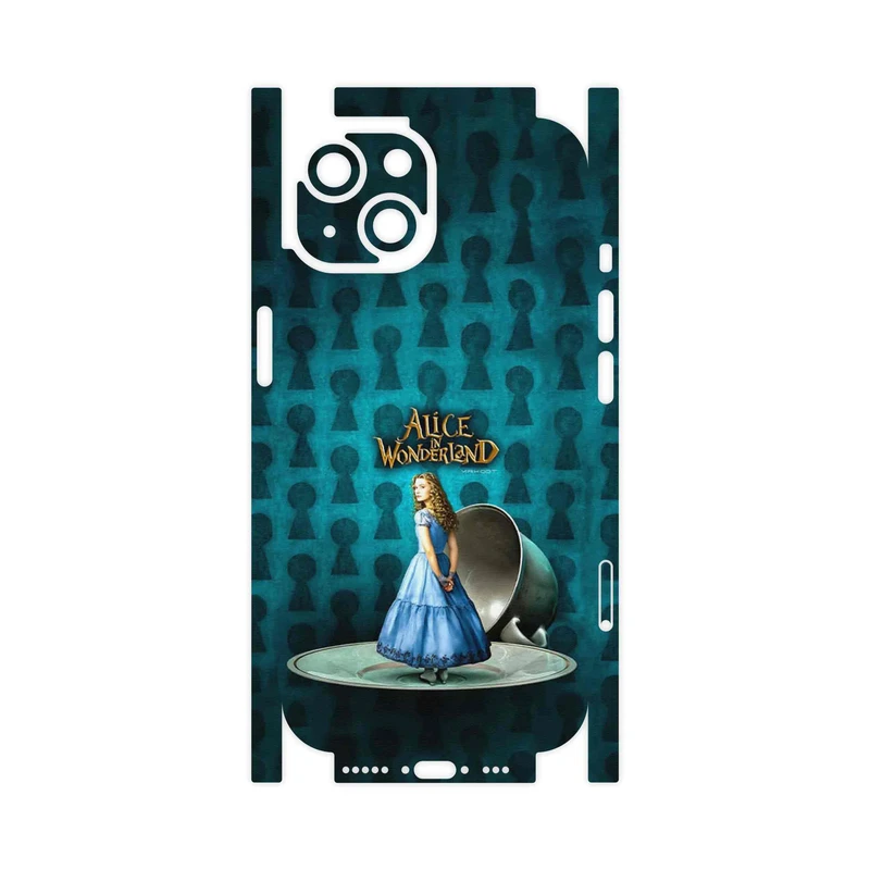 برچسب پوششی ماهوت مدل Alice in Wonderland-FullSkin مناسب برای گوشی موبایل اپل iPhone 15