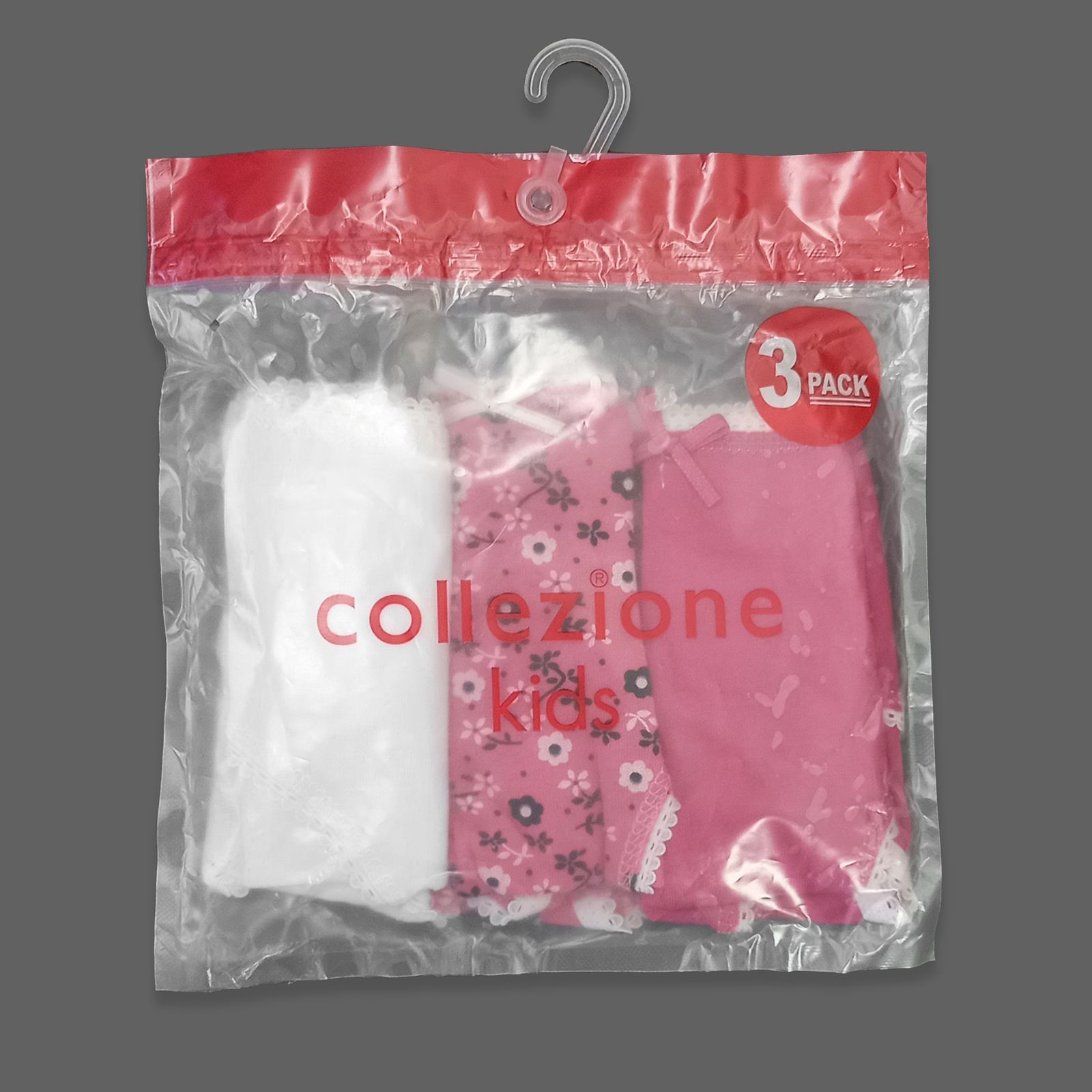 شورت دخترانه کولزیون مدل گلدار مجموعه 3 عددی -  - 2