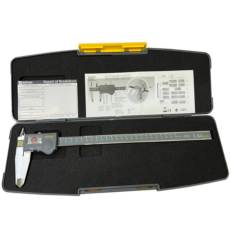 کولیس دیجیتال سیلوک مدل S20 گستره 0 تا 200 میلی متر کولیس دیجیتال سیلوک مدل S20 گستره 0 تا 200 میلی متر