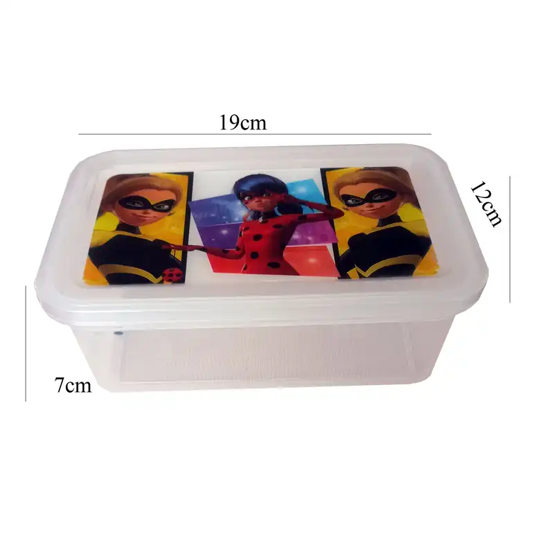 ظرف غذا مدل دختر کفشدوزکی کد JANGJU-888