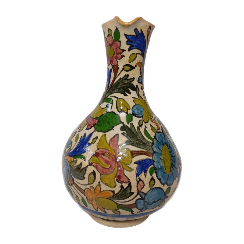 پارچ سنتی طرح گل و مرغ کد 012