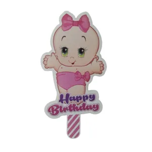 شمع تولد پارتی لند تهران طرح بیبی دختر کد 3178