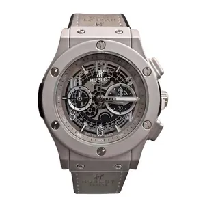 ساعت مچی عقربه‌ای مردانه هابلوت مدل صفحه اسکلتون