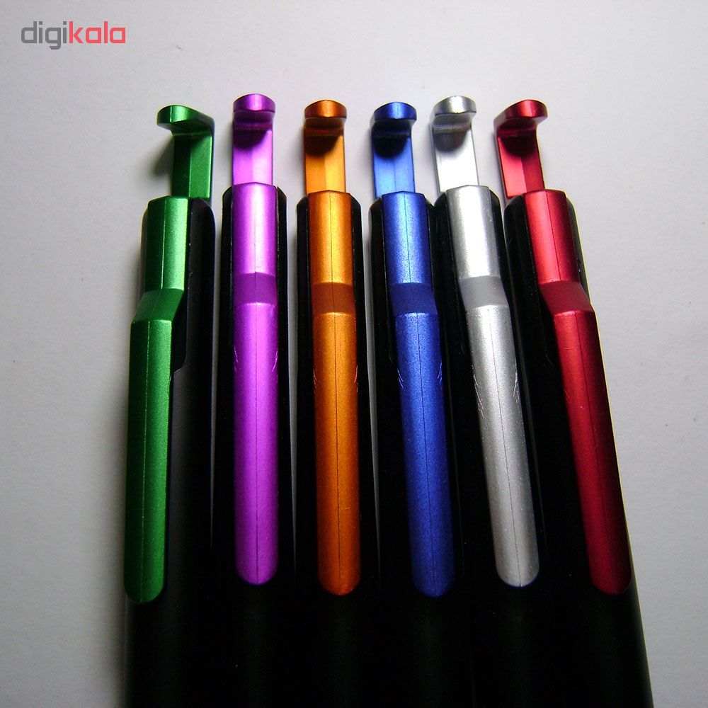 قلم لمسی و پایه نگهدارنده موبایل مدل TOUCH PEN