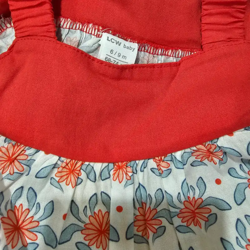 پیراهن دخترانه ال سی وایکیکی مدل دلبر