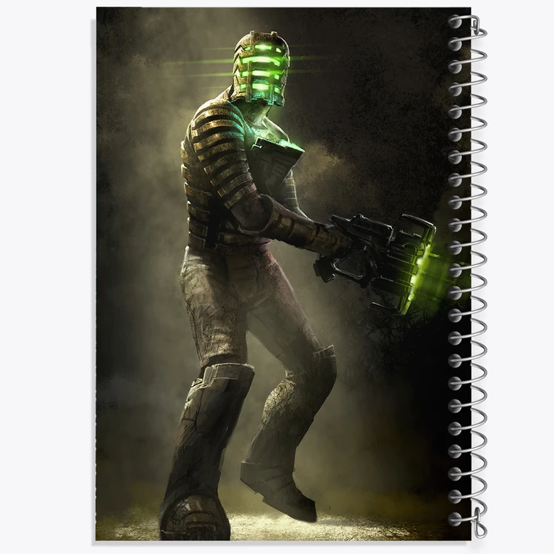 دفتر نت موسیقی 50 برگ خندالو مدل بازی دد اسپیس (Dead Space) کد 35053