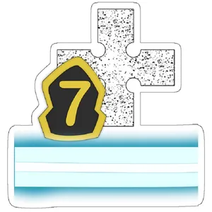 استیکر لپ تاپ مدل Fire Force - Company 7, Team 7