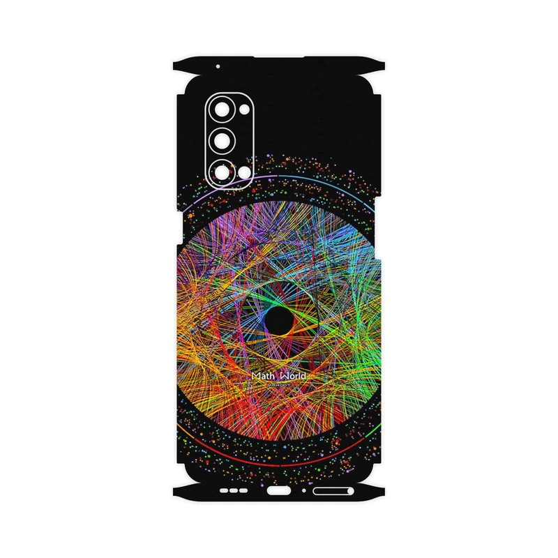 برچسب پوششی ماهوت مدل Mathematical Geometric Shape 2-FullSkin مناسب برای گوشی موبایل اپو Reno4 Pro 5G