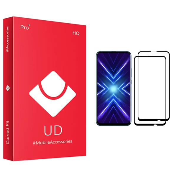 محافظ صفحه نمایش یو دی مدل +PRO مناسب برای گوشی موبایل آنر 9X بسته دو عددی