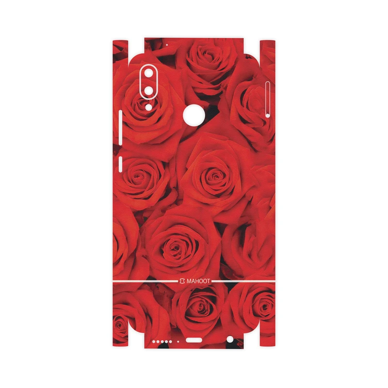 برچسب پوششی ماهوت مدل Red-Flower-FullSkin مناسب برای گوشی موبایل هوآوی Nova 3e