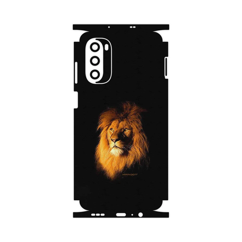 برچسب پوششی ماهوت مدل Lion-FullSkin مناسب برای گوشی موبایل موتورولا Moto G52