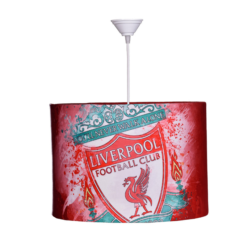 لوستر و آباژور رومیزی اتاق کودک مدل لیورپول تیم فوتبال