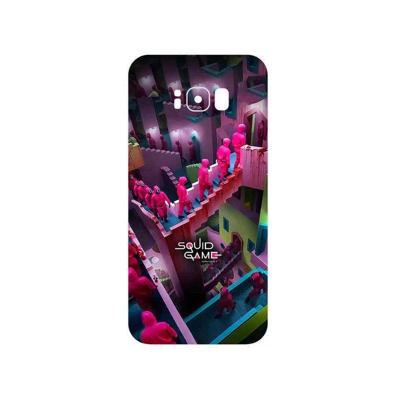 برچسب پوششی ماهوت مدل Squid Game مناسب برای گوشی موبایل سامسونگ Galaxy S8 Plus
