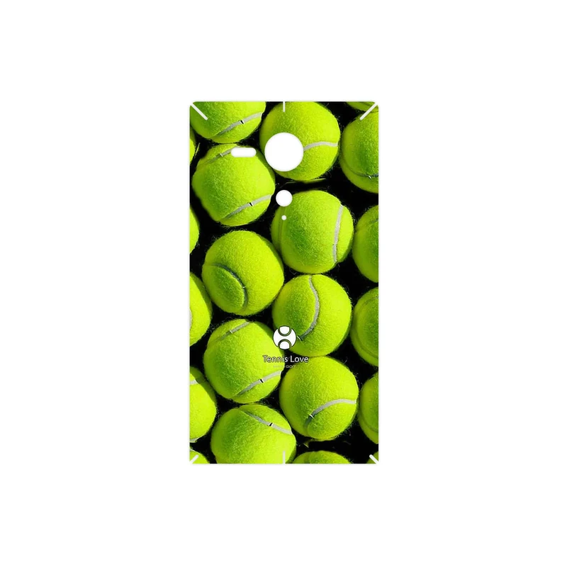 برچسب پوششی ماهوت مدل Tennis مناسب برای گوشی موبایل سونی Xperia SP